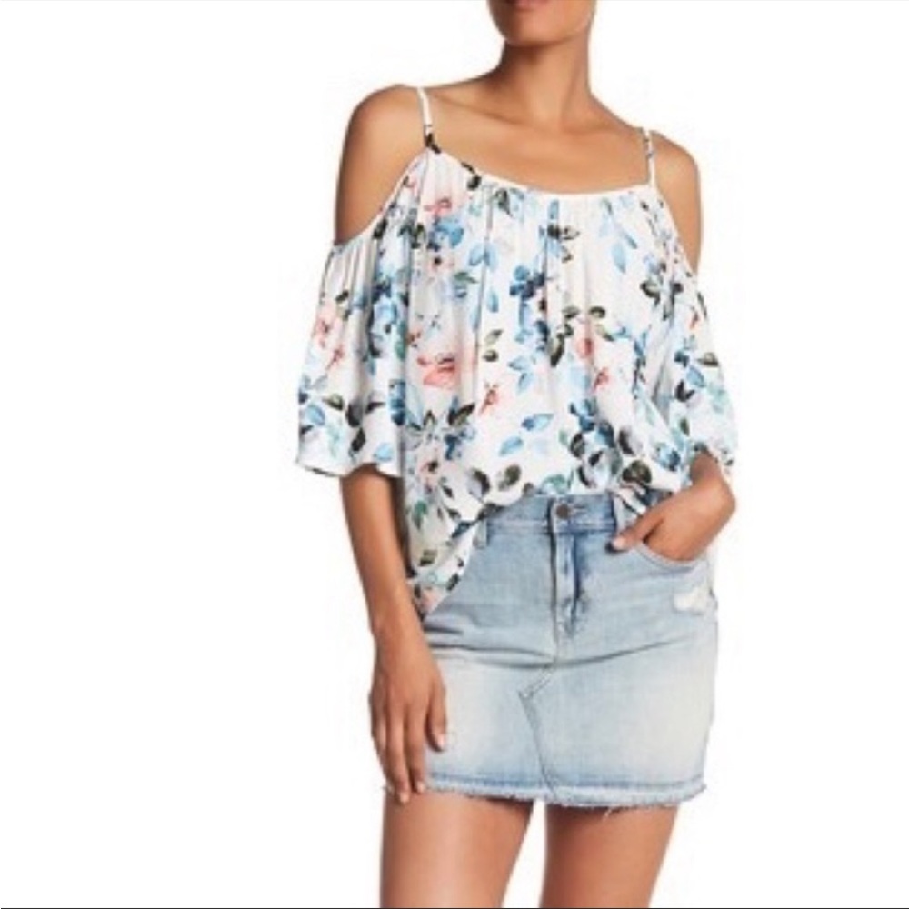 Sanctuary Light Blue Denim Mini Skirt